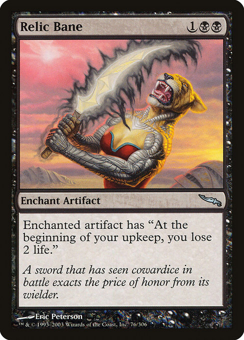 Relic Bane highlighted card art