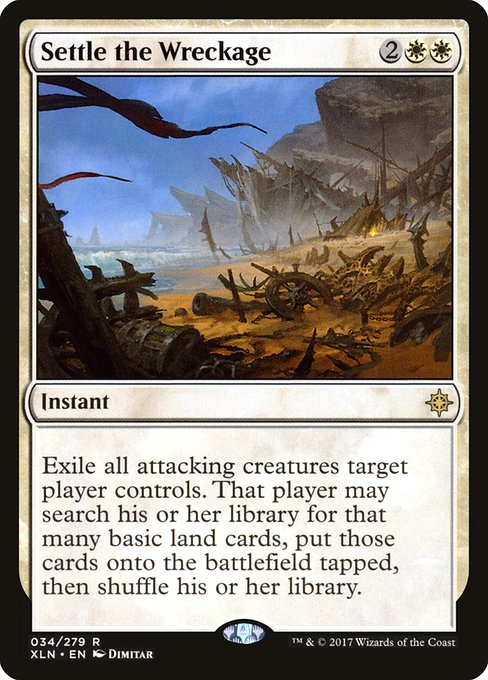 Settle the Wreckage from Ixalan