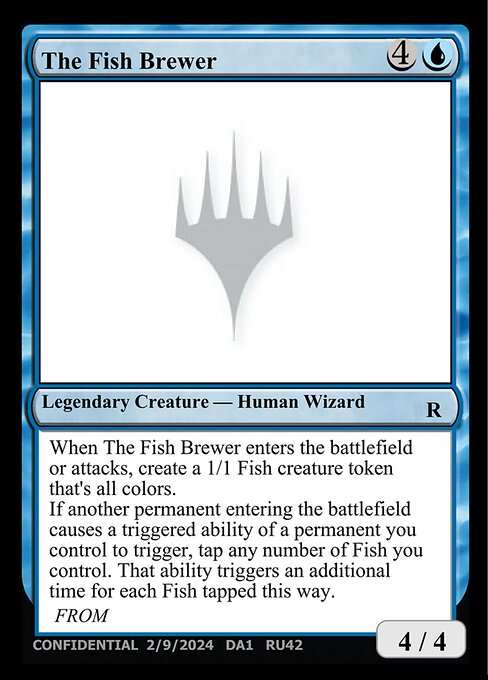 The Fish Brewer highlighted card art