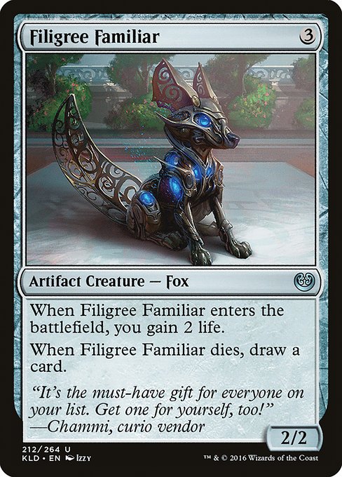 Filigree Familiar from Kaladesh
