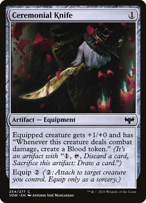 Ceremonial Knife from Innistrad: Crimson Vow