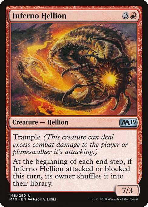 Inferno Hellion from Core Set 2019