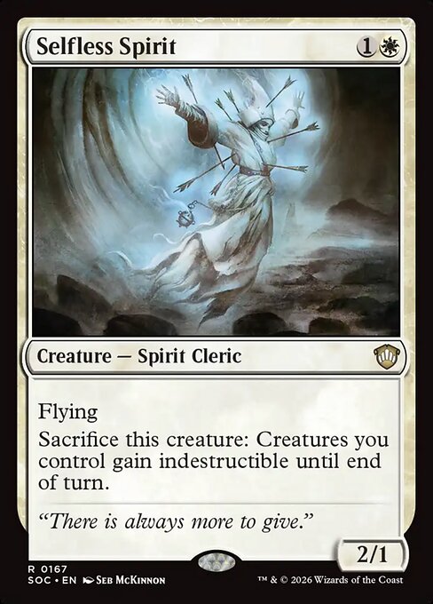 Selfless Spirit from Secrets of Strixhaven Commander
