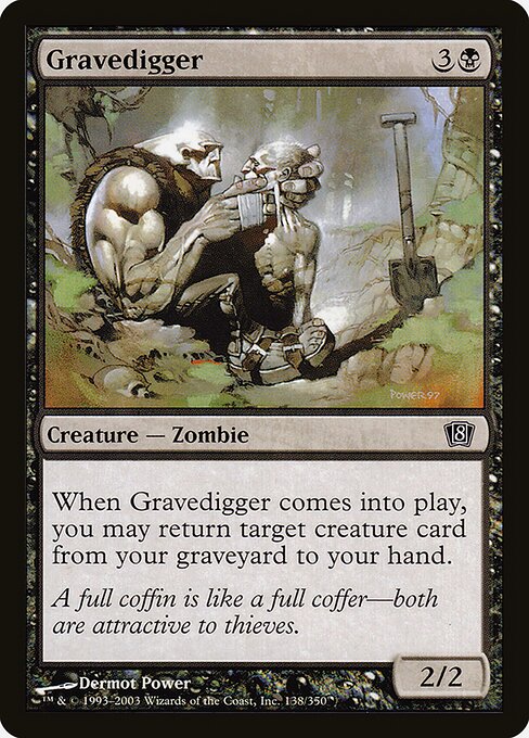 Gravedigger from Eighth Edition