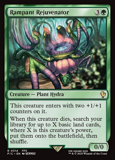 Rampant Rejuvenator highlighted card art