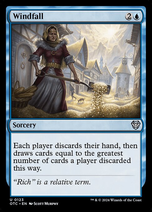 Windfall from Outlaws of Thunder Junction Commander