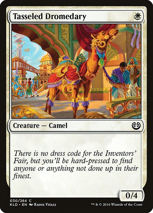 Tasseled Dromedary highlighted card art