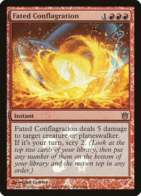 Fated Conflagration from Born of the Gods Promos