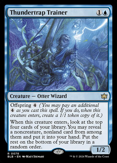 Thundertrap Trainer from Bloomburrow