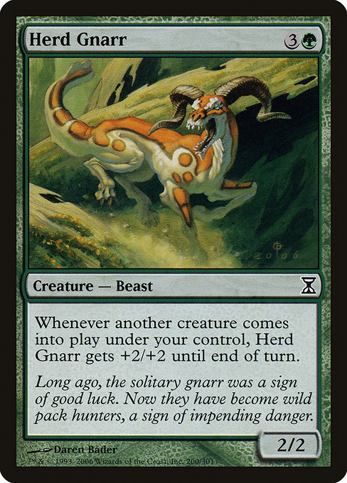 Herd Gnarr highlighted card art