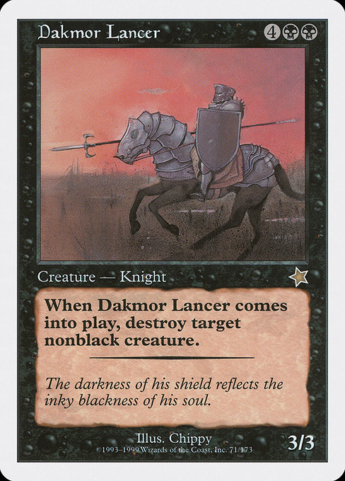 Dakmor Lancer from Starter 1999