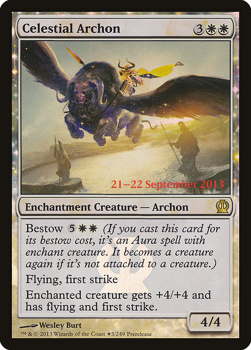 Celestial Archon from Theros Promos
