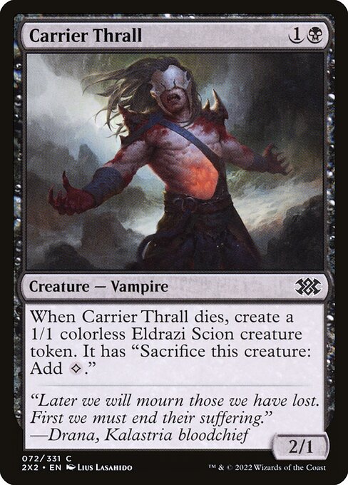 Carrier Thrall from Double Masters 2022