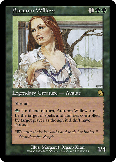 Autumn Willow highlighted card art