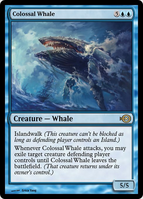 Colossal Whale from Magic Online Promos