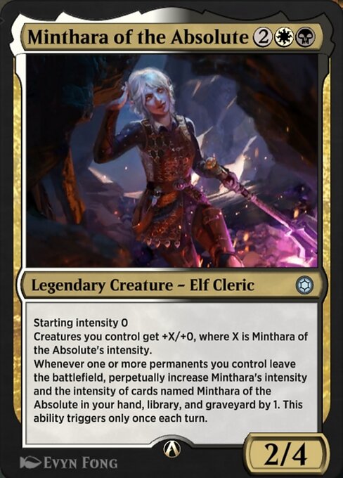 Minthara of the Absolute highlighted card art
