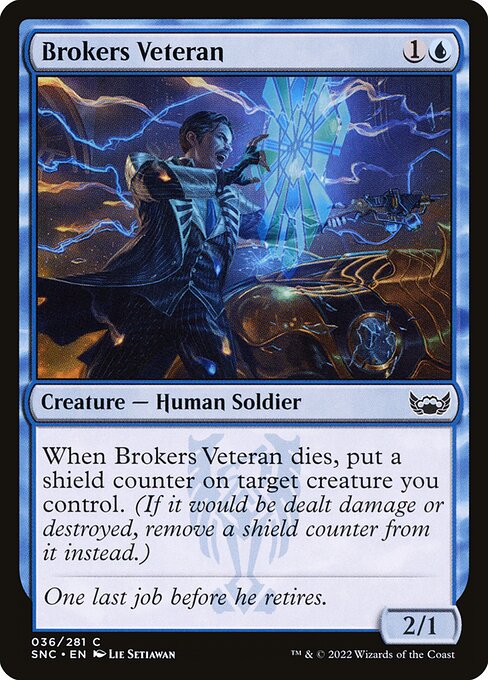 Brokers Veteran highlighted card art