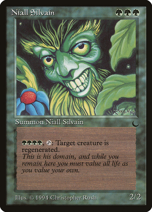 Niall Silvain highlighted card art