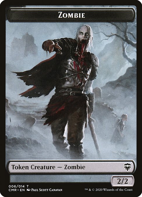 Zombie from Commander Legends Tokens