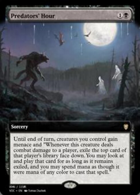 Predators' Hour highlighted card art