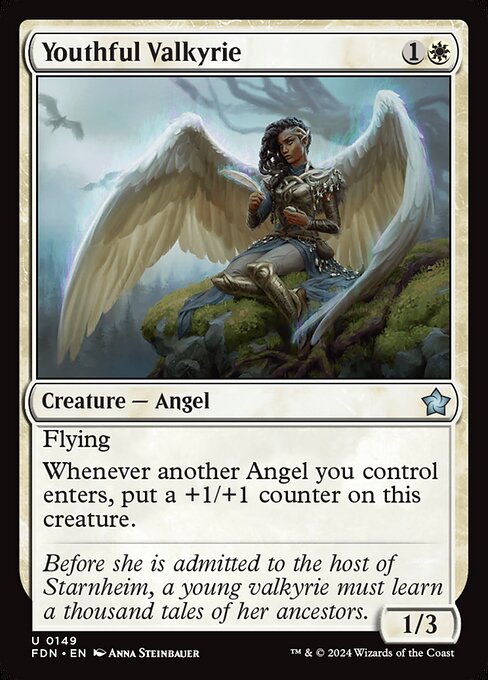 Youthful Valkyrie from Foundations