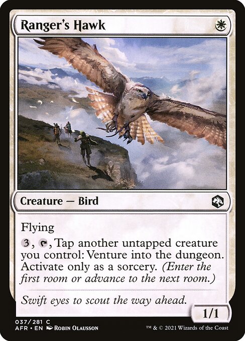 Ranger's Hawk highlighted card art