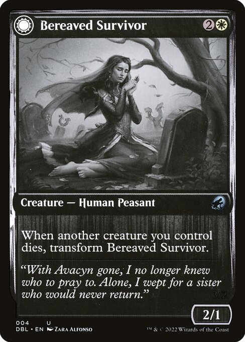 Bereaved Survivor // Dauntless Avenger from Innistrad: Double Feature