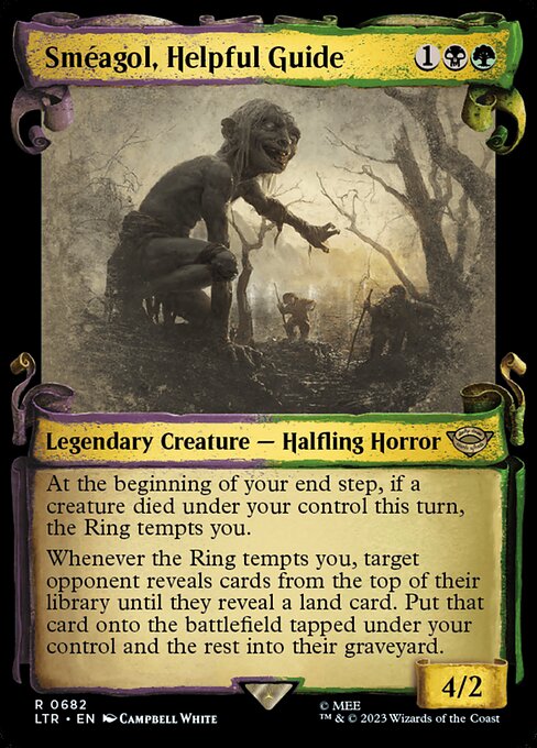 Sméagol, Helpful Guide highlighted card art