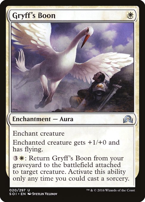 Gryff's Boon from Shadows over Innistrad