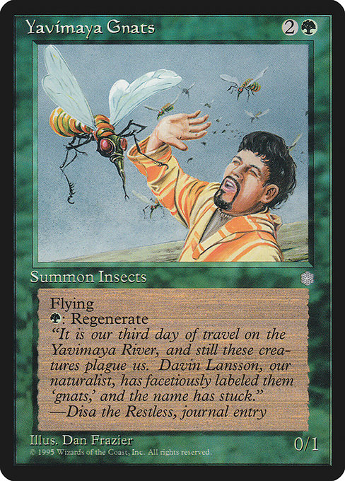 Yavimaya Gnats highlighted card art