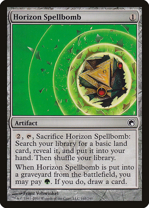 Horizon Spellbomb highlighted card art