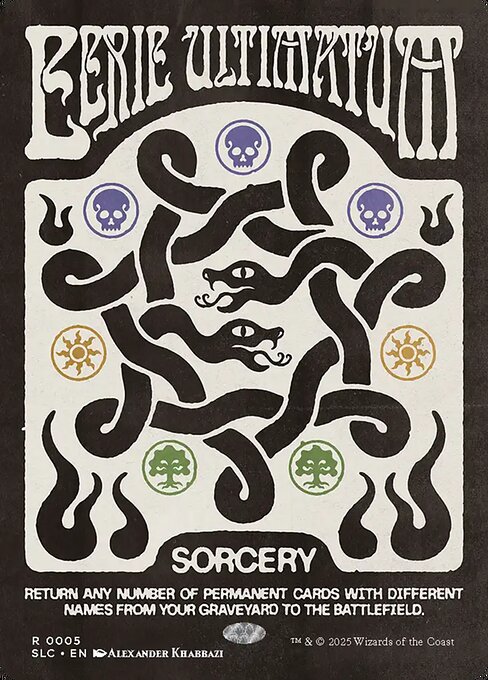 Eerie Ultimatum from Secret Lair Countdown