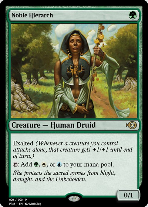 Noble Hierarch from Magic Online Promos
