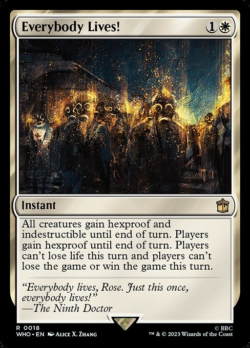 Everybody Lives! highlighted card art