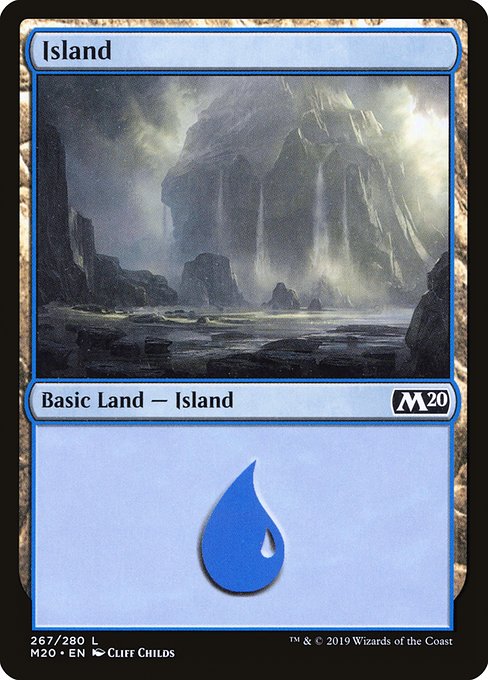 Island from Core Set 2020