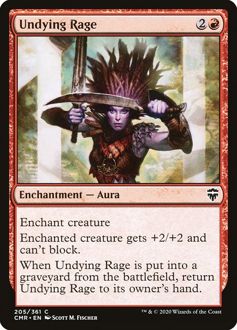 Undying Rage from Commander Legends