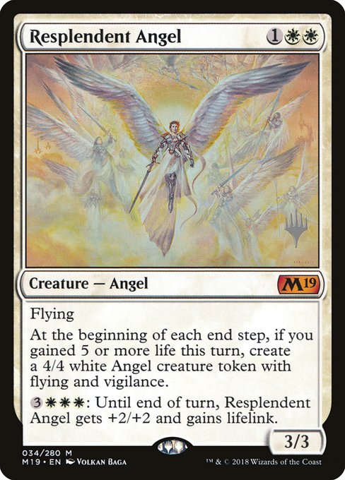 Resplendent Angel from Core Set 2019 Promos