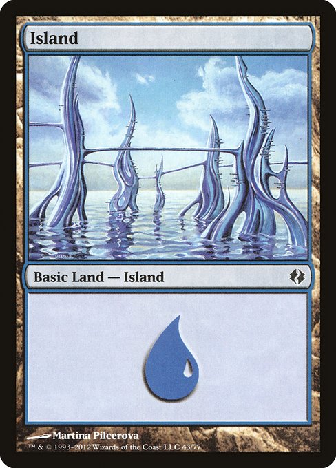 Island from Duel Decks: Venser vs. Koth