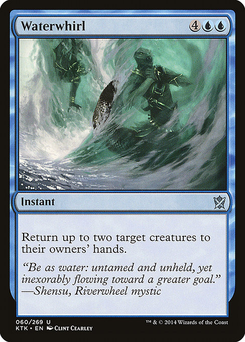 Waterwhirl highlighted card art