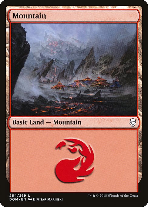 Mountain from Dominaria