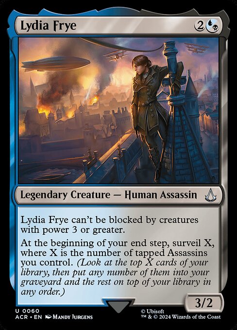 Lydia Frye from Assassin's Creed