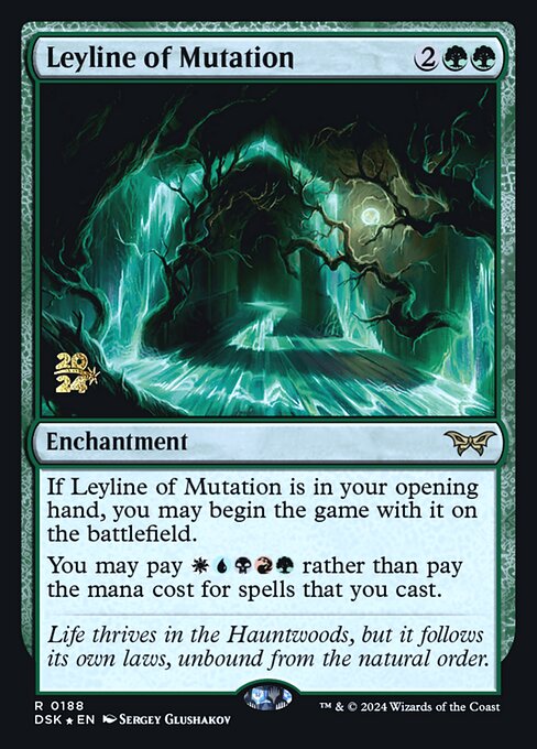 Leyline of Mutation from Duskmourn: House of Horror Promos