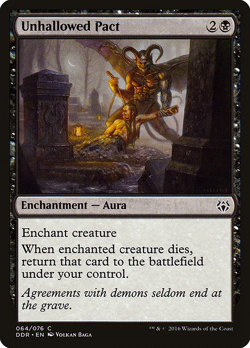 Unhallowed Pact highlighted card art