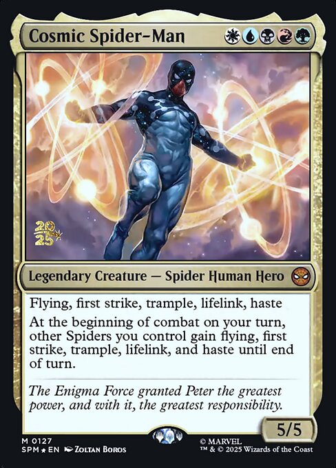 Cosmic Spider-Man from Marvel's Spider-Man Promos