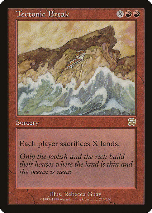 Tectonic Break highlighted card art