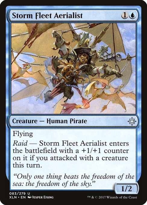 Storm Fleet Aerialist highlighted card art