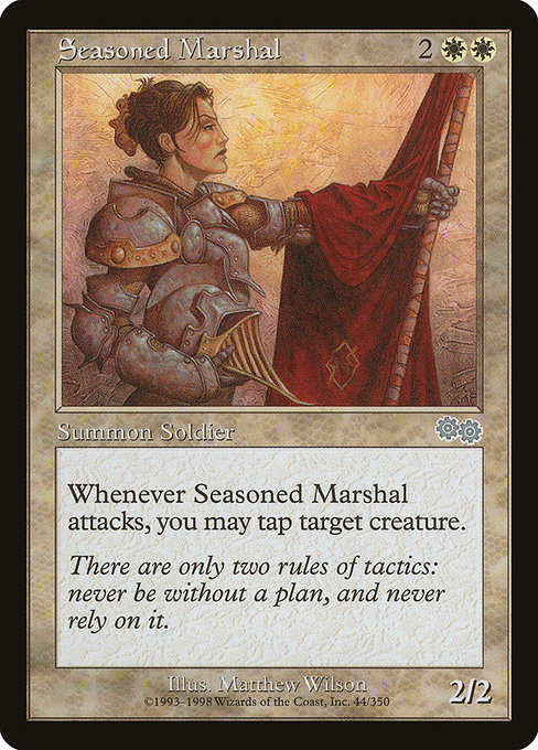Seasoned Marshal from Urza's Saga