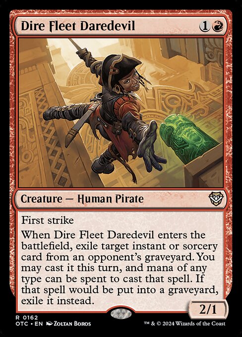 Dire Fleet Daredevil highlighted card art