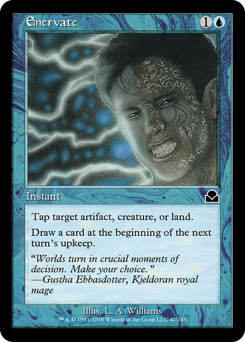 Enervate highlighted card art