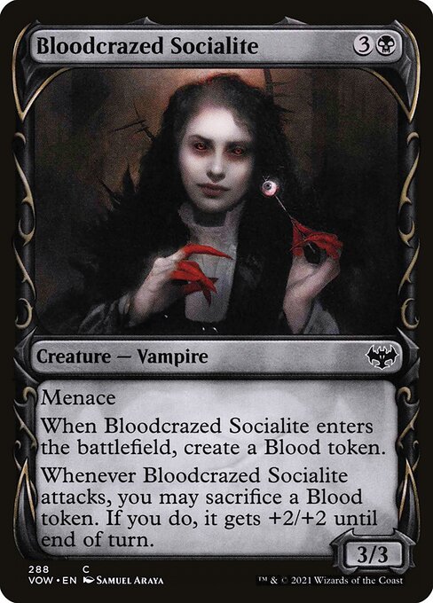 Bloodcrazed Socialite from Innistrad: Crimson Vow